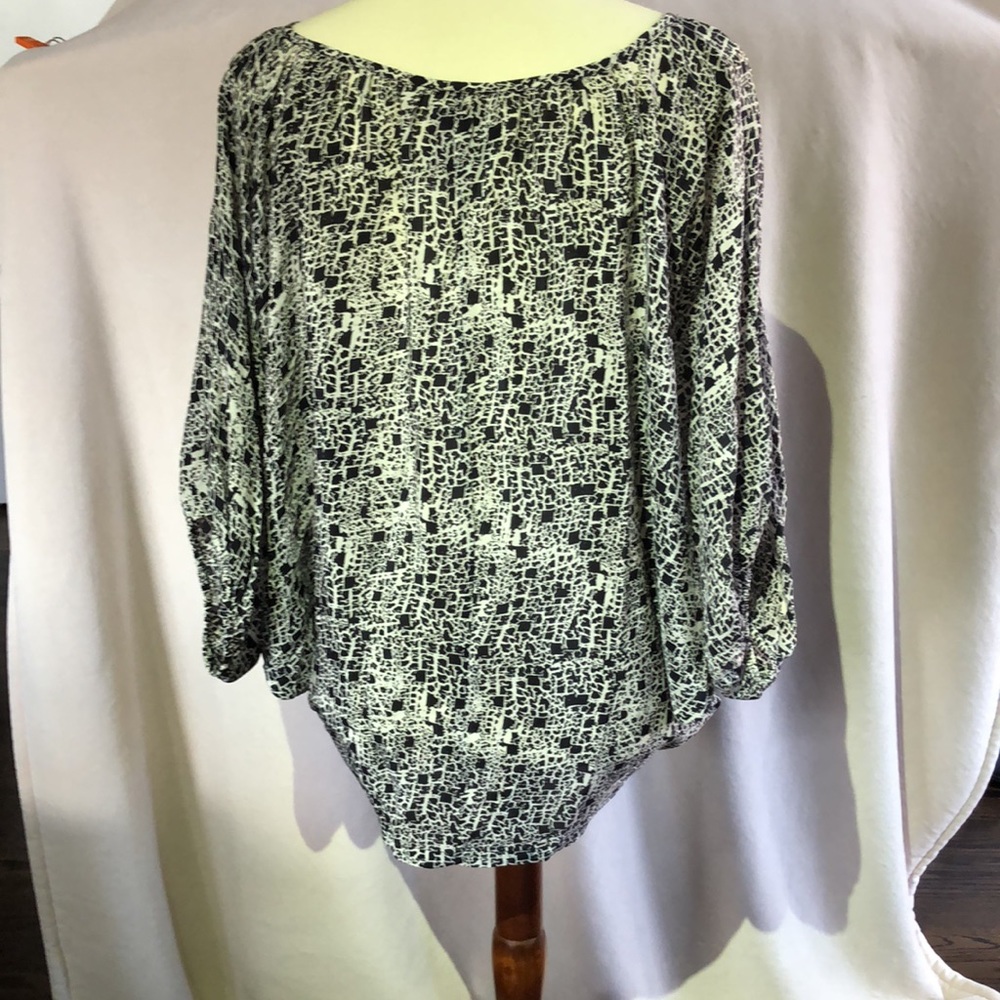 Print silk blouse, Chelsea Flowers